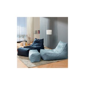 보니타 빈백 초대형 세인트 SS808 스웨이드 소파 (풋스툴세트) NEW컬러 구매시 전용사각쿠션 증정