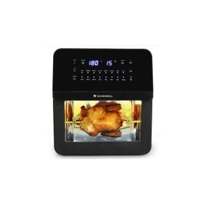 리빙웰 스텐 에어프라이어 대용량 16리터_BLACK