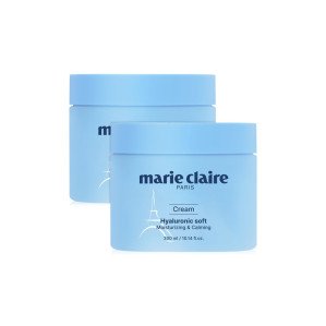 히알루론산 아쿠아 수분크림 대용량 300ml 2개 영양 고보습 크림